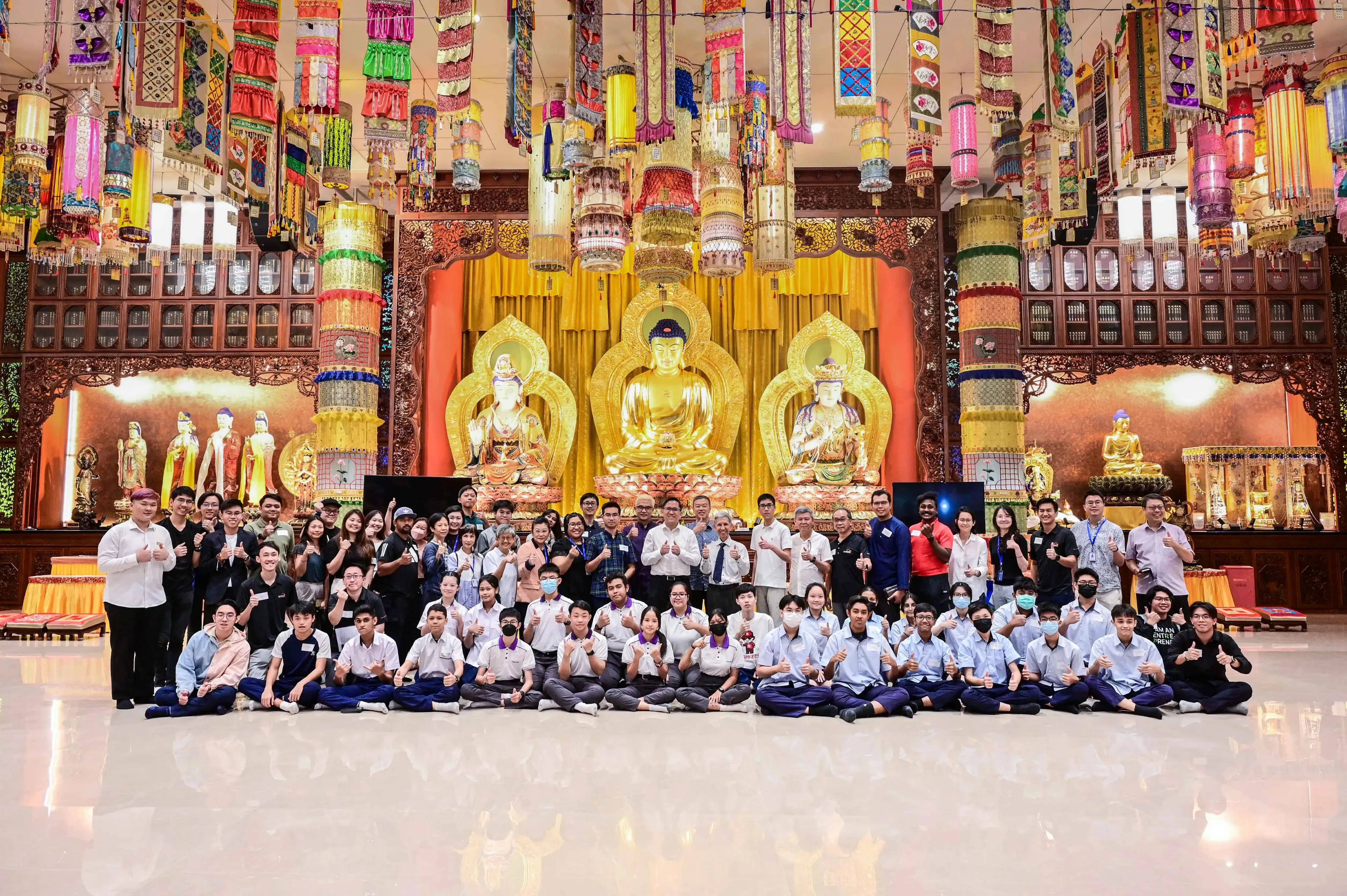 students at religious organisation